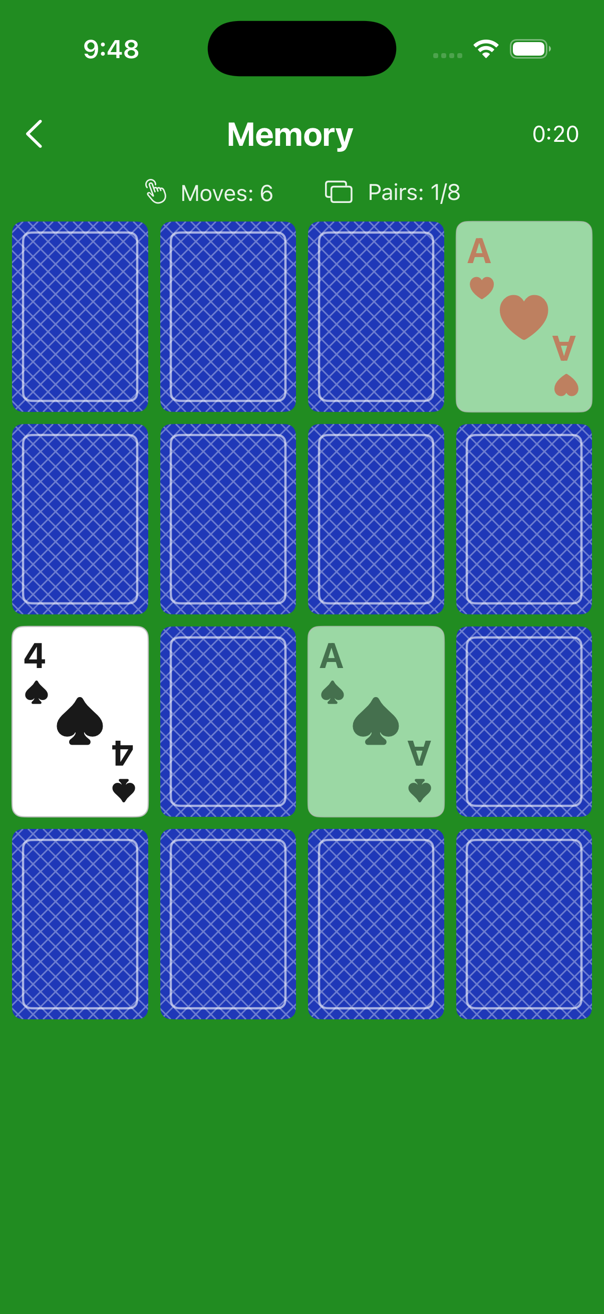 Memory Gameplay